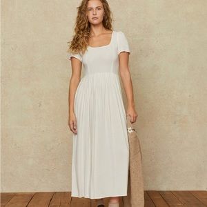 Christy Dawn - Scarlet Dress in Eggshell